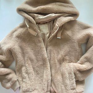 Altar'd State, Teddy Bear Jacket, Tan, XS